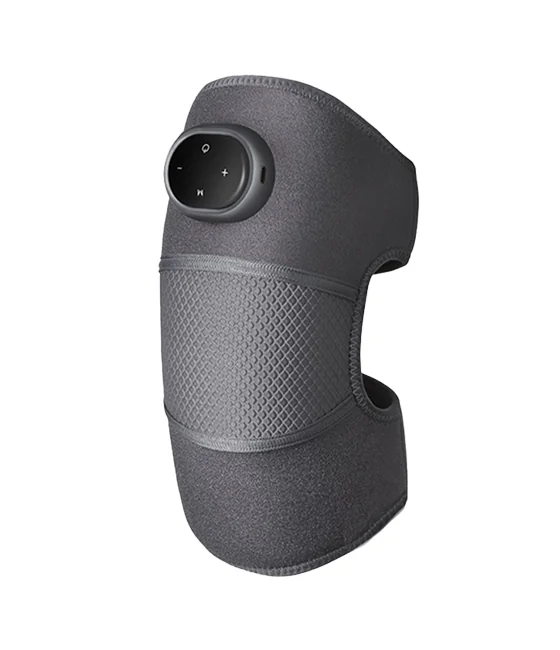 RecovrKnee wrap shown around a knee
